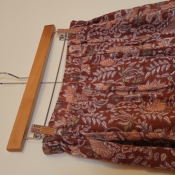 Anthropologie Faux-Wrap Floral Mini Skirt - Picture 6 of 7